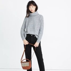 Madewell Donegal Mercer Turtleneck Sweater in Coziest Yarn